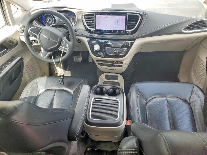 2022 Chrysler Pacifica VIN 2C4RC1BGXNR100151 COPART salvage auction — HAIL, Ia - Cert Of Title-Salvage Title, sold $5,700 on 2026-07-24 (photo 8)