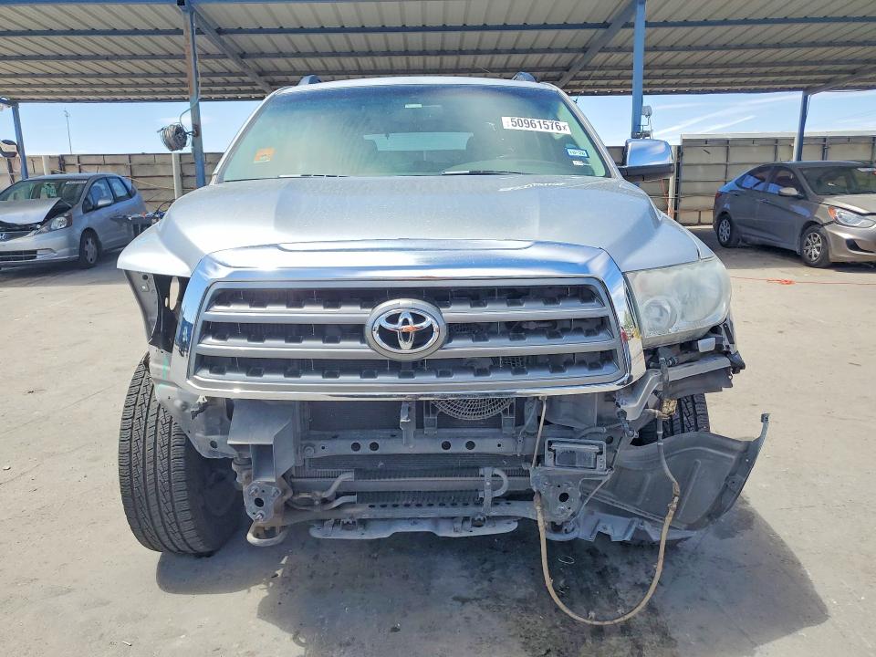 2010 Toyota Sequoia VIN 5TDDW5G15AS026328 COPART salvage auction — FRONT END, TX - SALVAGE VEHICLE TITLE, sold $8,400 on 2026-07-31 (photo 5)
