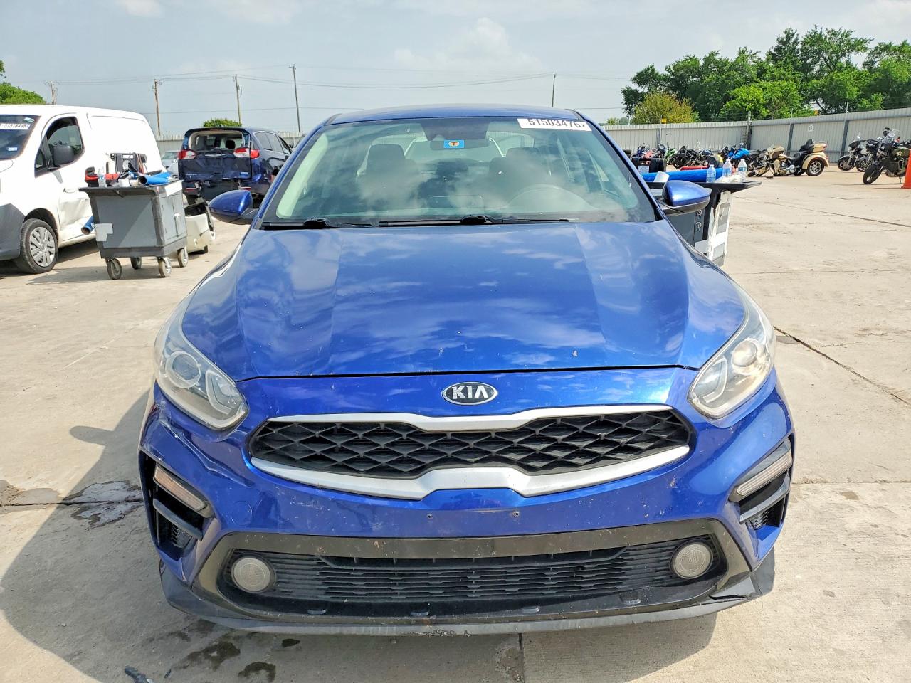 2020 Kia Forte VIN 3KPF24AD7LE218249 COPART salvage auction — Rear End, TX - SALVAGE VEHICLE TITLE, sold $4,200 on 2026-06-25 (photo 5)