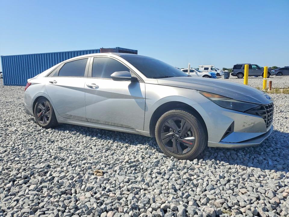 2021 Hyundai VIN 5NPLM4AG1MH037443 COPART salvage auction — SIDE, Salvage Title, sold $1,850 on 2026-07-24 (photo 4)