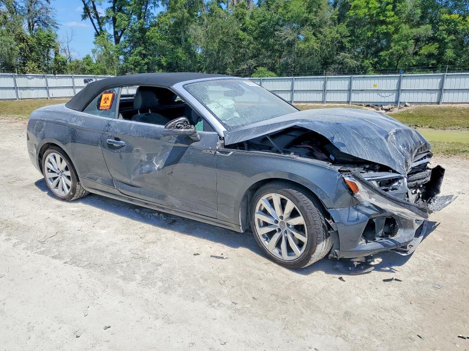 2018 Audi A5 VIN WAUYNGF51JN001286 COPART salvage auction — FRONT END, Fl - Cert Of Title Slvg Rebuildable, sold $1,550 on 2026-07-26 (photo 4)