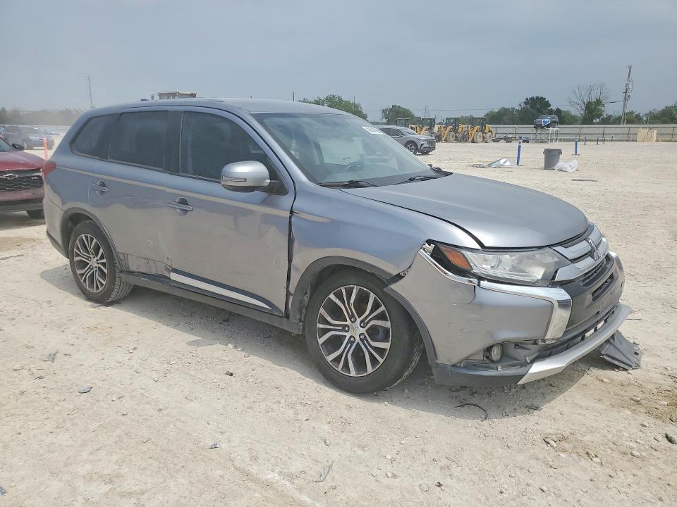 2017 Mitsubishi Outlander VIN JA4AD3A30HZ059652 COPART salvage auction — FRONT END, Tx - Salvage Vehicle Title, sold $2,500 on 2026-07-09 (photo 4)