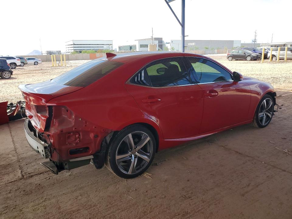 2017 Lexus Is VIN JTHBA1D23H5048631 COPART salvage auction — FRONT END, Az - Cert Of Title - Salvage, sold $3,950 on 2026-07-02 (photo 3)
