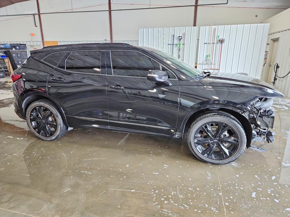 2021 Chevrolet Blazer VIN 3GNKBERS2MS586596 COPART salvage auction — FRONT END, Il - Salvage Certificate, sold $7,600 on 2026-07-27 (photo 4)