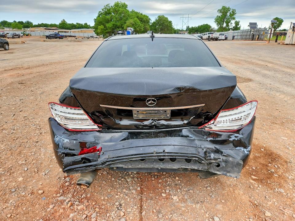 2012 Mercedes-benz C-klasse VIN WDDGF4HB8CR213438 COPART salvage auction — FRONT END, Ok - Cert Of Title-Salvage, sold $325 on 2026-07-02 (photo 6)
