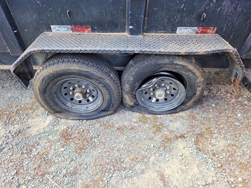 2020 Big tex Dump trailer VIN 16V1D1921L5083226 COPART salvage auction — FRONT END, CA - NON-REPAIRABLE VEHICLE CERT, sold $125 on 2026-07-30 (photo 9)
