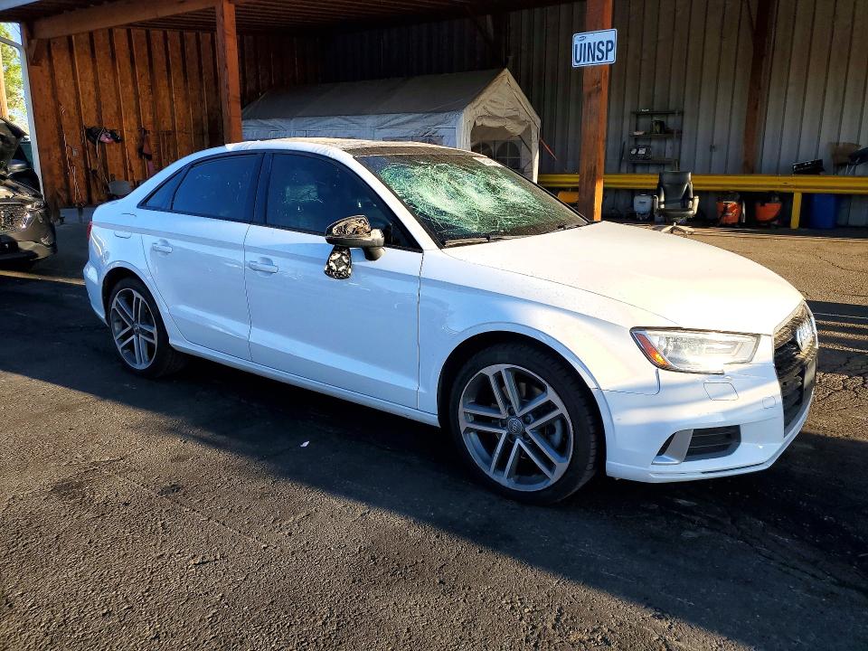 2018 Audi A3 VIN WAUAUGFF5J1094527 COPART salvage auction — FRONT END, Co - Public - Salvage Title, sold $3,800 on 2026-07-18 (photo 4)