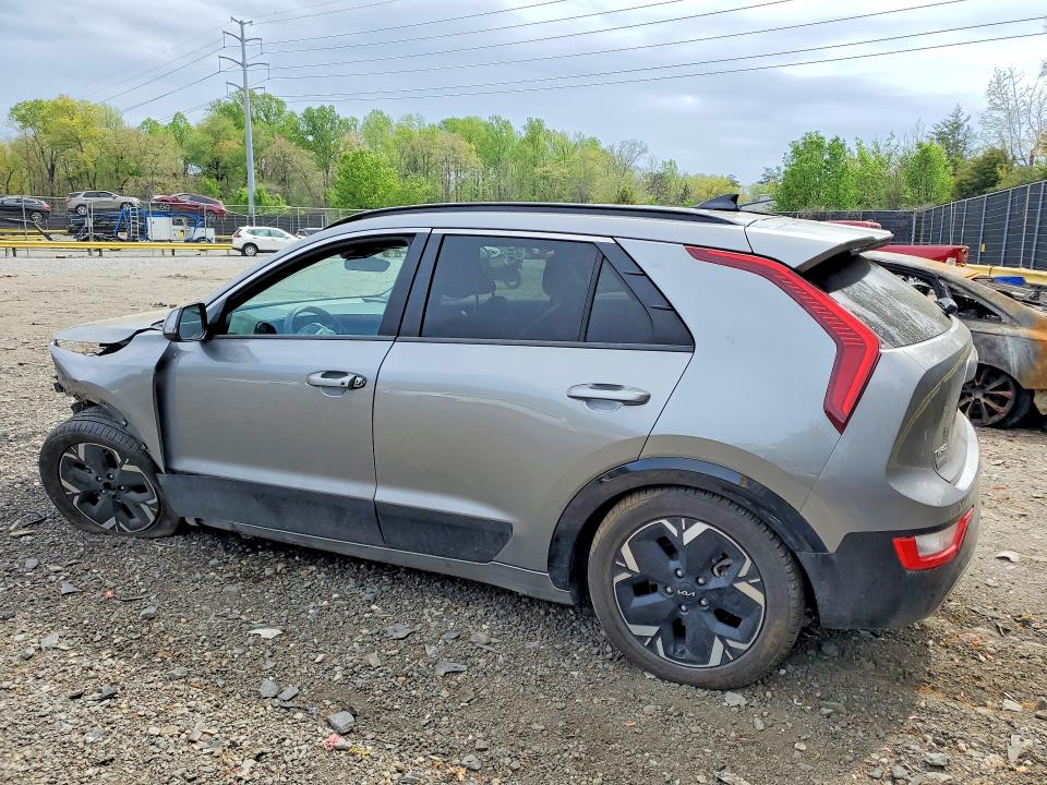 2023 Kia Niro VIN KNDCR3L14P5021648 COPART salvage auction — FRONT END, Id - Salvage Certificate Of Title, sold $3,300 on 2026-07-14 (photo 2)