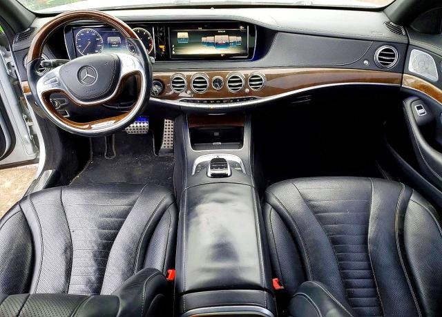 2015 Mercedes-benz S-klasse VIN WDDUG8FB2FA105118 COPART salvage auction — REAR END, Oh - Cert Of Title-Salvage, sold $4,200 on 2026-07-28 (photo 8)