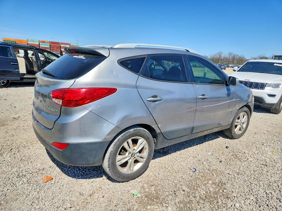 2012 Hyundai Tucson VIN KM8JU3AC2CU496950 COPART salvage auction — FRONT END, TX - CERTIFICATE OF TITLE, sold $1,050 on 2026-07-02 (photo 3)