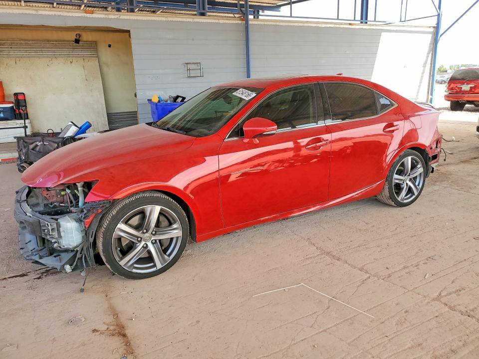 2017 Lexus Is VIN JTHBA1D23H5048631 COPART salvage auction — FRONT END, Az - Cert Of Title - Salvage, sold $3,950 on 2026-07-02 (photo 1)