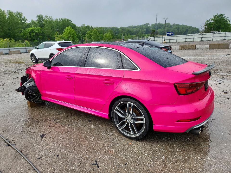 2017 Audi S3 VIN WAUB1GFF2H1073299 COPART salvage auction — FRONT END, Ky - Bill Of Sale/Part Only/No Titl, sold $4,750 on 2026-07-16 (photo 2)
