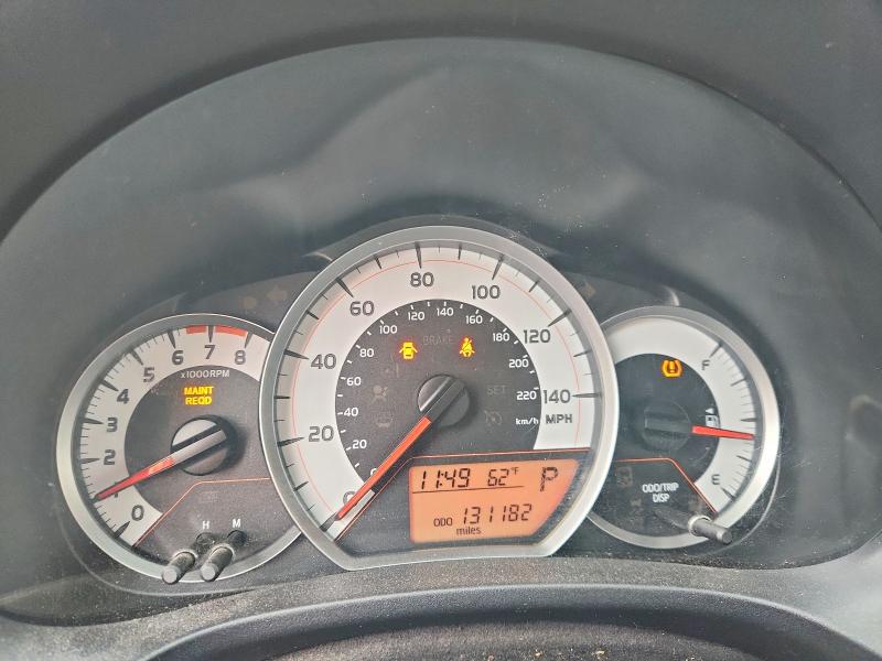 2013 Toyota Yaris VIN JTDKTUD33DD555230 COPART salvage auction — HAIL, Tx - Certificate Of Title, sold $2,600 on 2026-07-24 (photo 9)