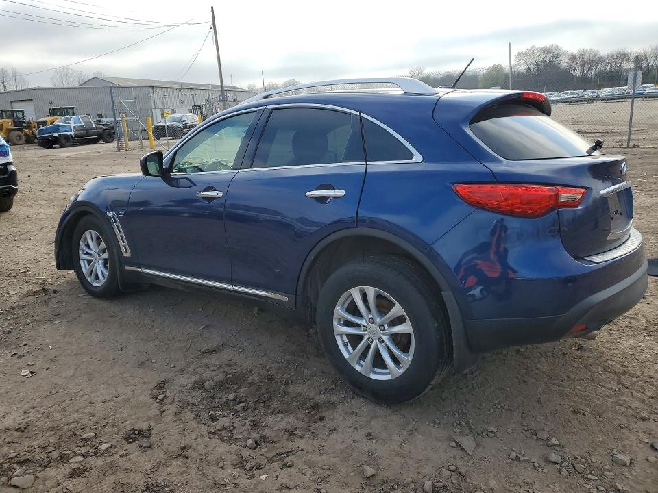 2016 Infiniti Qx70 VIN JN8CS1MW9GM752542 COPART salvage auction — FRONT END, PA, sold $1,800 on 2026-07-20 (photo 2)