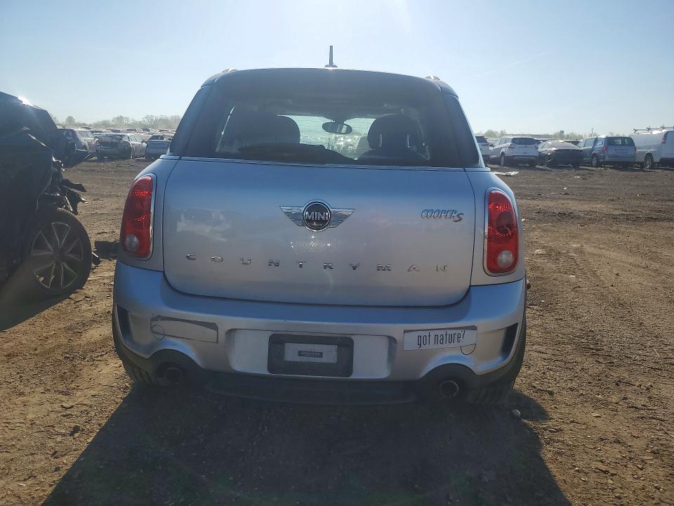2014 Mini Cooper VIN WMWZC3C50EWP29270 COPART salvage auction — WATER/FLOOD, Il - Salvage Cert-Flood, sold $1,100 on 2026-07-21 (photo 6)