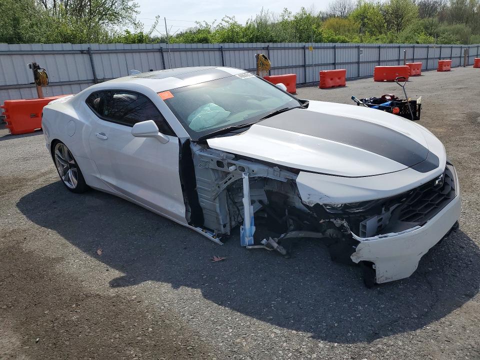 2021 Chevrolet Camaro VIN 1G1FB1RS3M0119691 COPART salvage auction — FRONT END, Mi - Certificate Of Title, sold $11,900 on 2026-07-03 (photo 4)