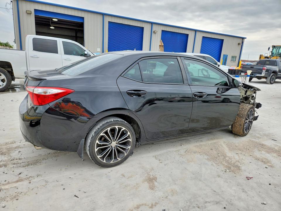 2015 Toyota Corolla VIN 5YFBURHEXFP209441 COPART salvage auction — FRONT END, TX - CERTIFICATE OF TITLE, sold $3,450 on 2026-07-24 (photo 3)