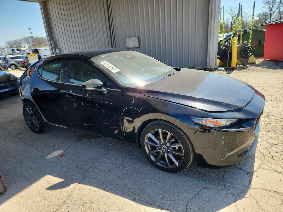 2024 Mazda 3 VIN JM1BPALM4R1713001 COPART salvage auction — REAR END, In - Bill Of Sale - Parts Only, sold $2,100 on 2026-07-27 (photo 4)