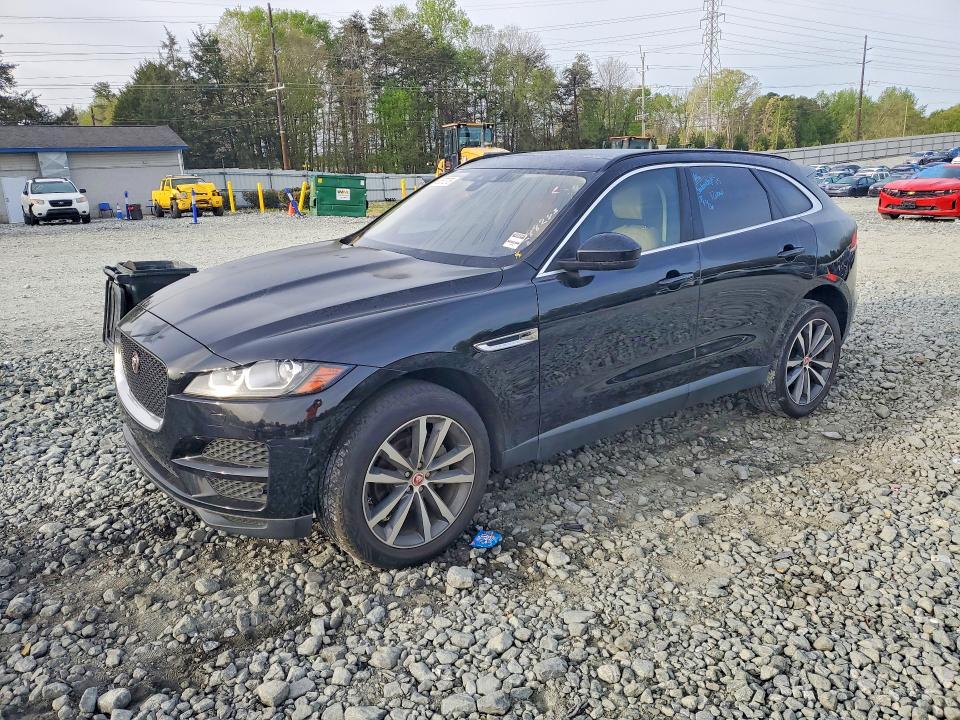 2018 Jaguar F-pace VIN SADCK2FN2JA288285 COPART salvage auction — MINOR DENT/SCRATCHES, Nc - Dealer Only Clean Title, sold $5,900 on 2026-07-08 (photo 1)