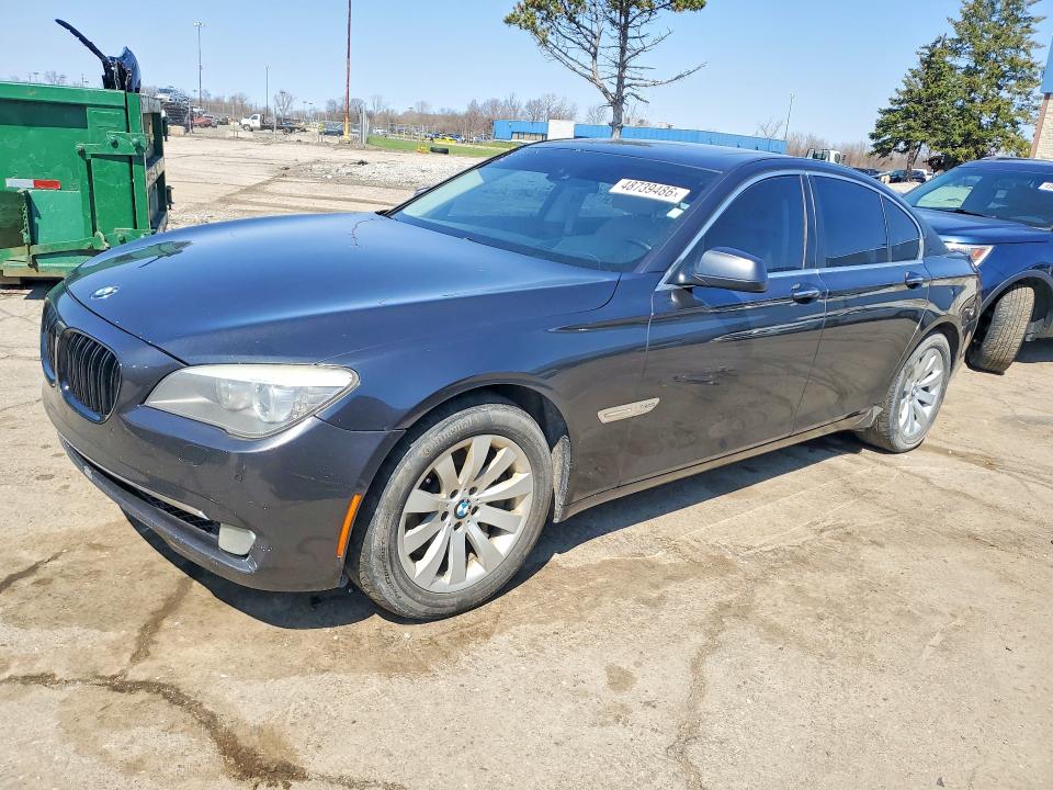 2011 BMW 7er VIN WBAKC6C5XBC395118 COPART salvage auction — FRONT END, Mi - Certificate Of Title, sold $550 on 2026-07-24 (photo 1)