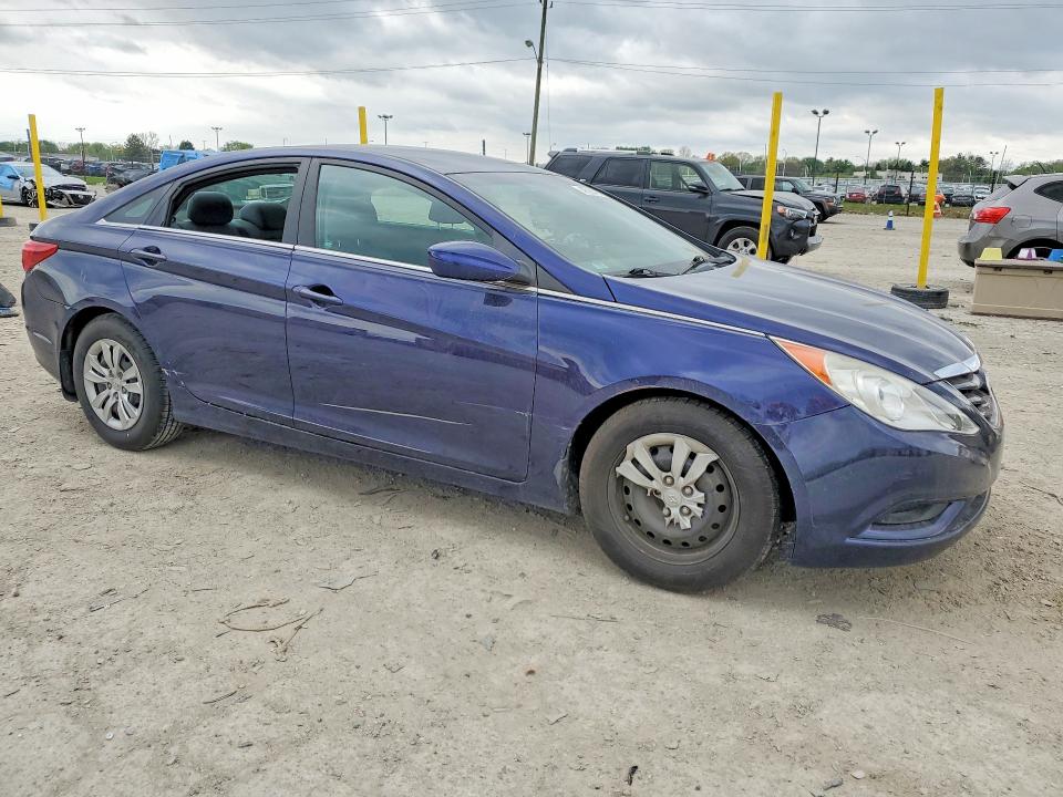 2011 Hyundai Sonata VIN 5NPEB4AC0BH143391 COPART salvage auction — REAR END, IN - CERTIFICATE OF TITLE, sold $650 on 2026-07-02 (photo 4)