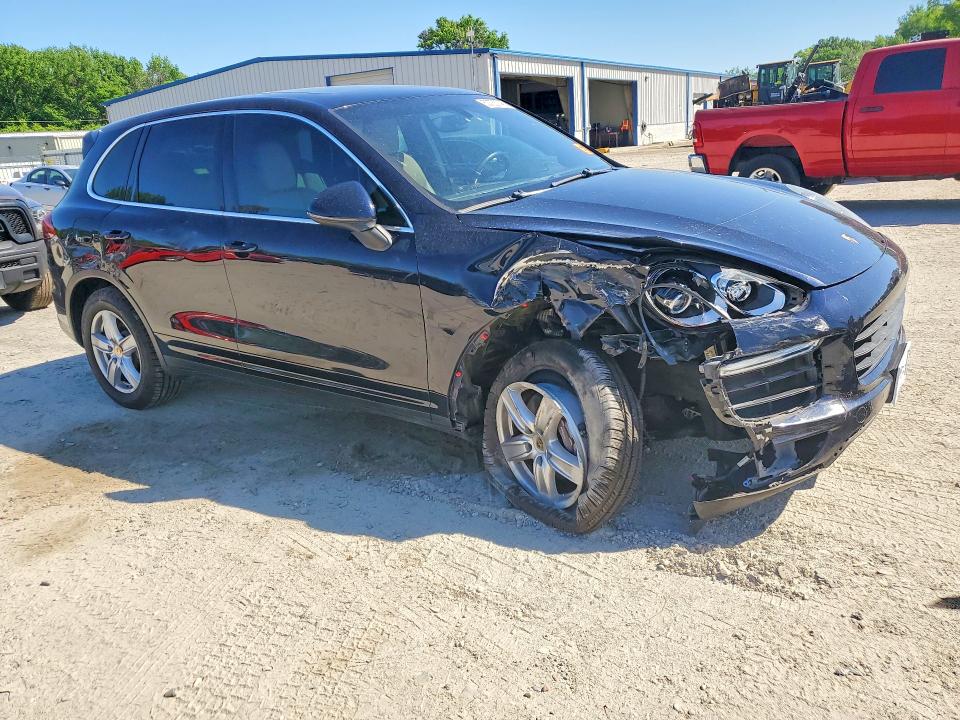 2016 Porsche Cayenne VIN WP1AA2A22GLA00991 COPART salvage auction — FRONT END, VA - CERT OF TITLE - SALVAGE, sold $3,750 on 2026-07-07 (photo 4)
