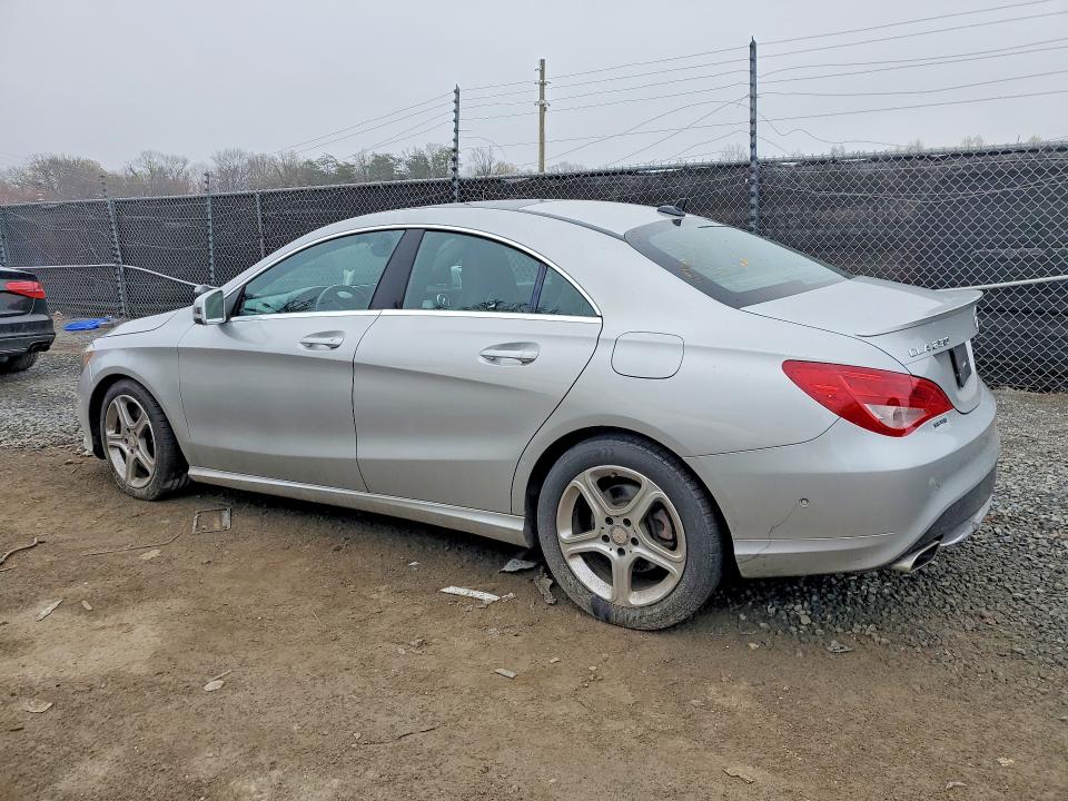 2014 Mercedes-benz Cla-class VIN WDDSJ4EB8EN049261 COPART salvage auction — MECHANICAL, Md - Certificate Of Title, sold $3,650 on 2026-07-30 (photo 2)
