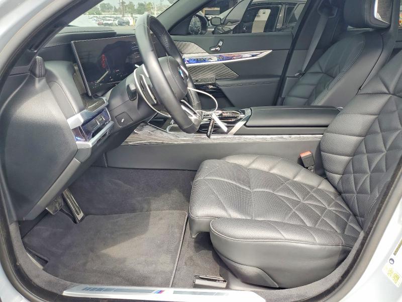 2024 BMW 7er VIN WBA23EH00RCP97991 COPART salvage auction — REAR END, Ca - Salvage Certificate, sold $41,500 on 2026-07-06 (photo 7)