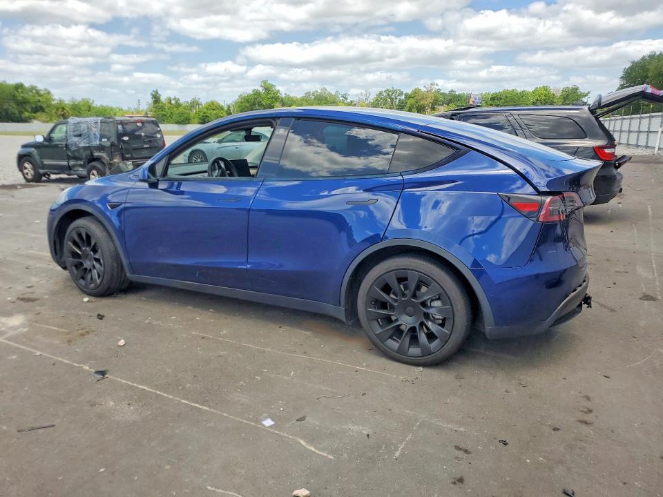 2021 Tesla Model y VIN 5YJYGDEE4MF207363 COPART salvage auction — REAR END, Fl - Cert Of Title Slvg Rebuildable, sold $9,000 on 2026-07-06 (photo 2)