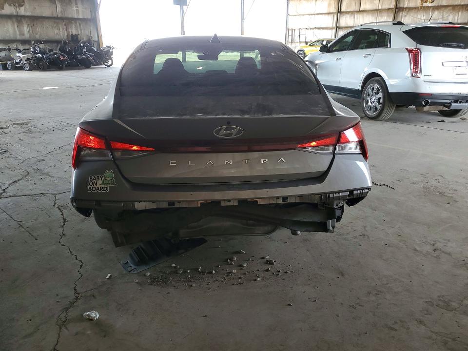 2024 Hyundai Elantra VIN KMHLL4DG0RU644716 COPART salvage auction — REAR END, AZ - CERT OF TITLE - SALVAGE, sold $5,400 on 2026-07-22 (photo 6)