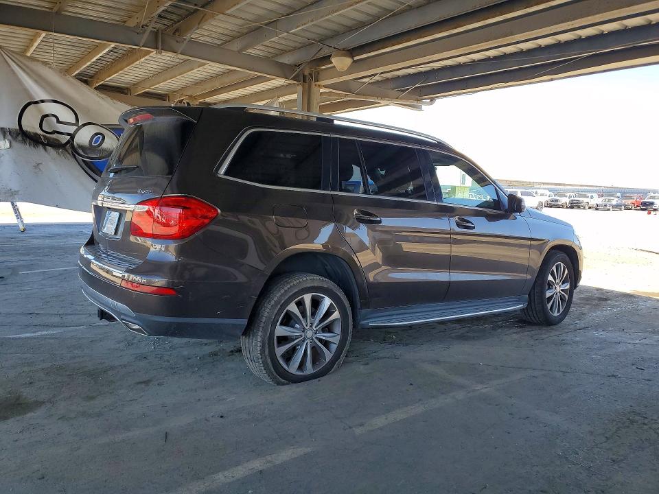 2013 Mercedes-benz Gl-klasse VIN 4JGDF7CE7DA110670 COPART salvage auction — FRONT END, Ca - Salvage Certificate, sold $2,250 on 2026-07-09 (photo 3)
