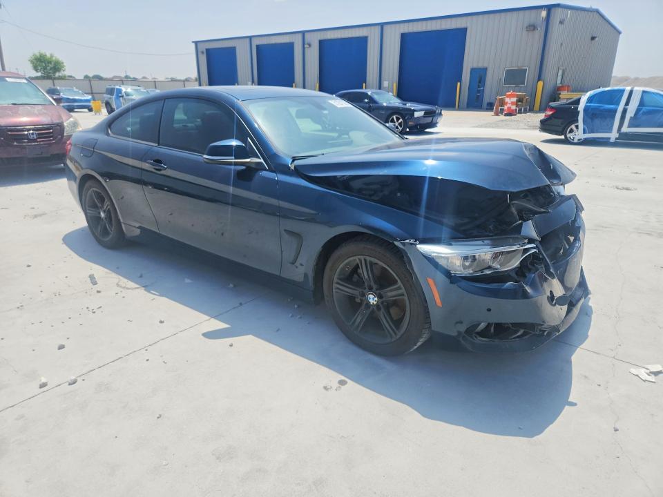 2015 BMW 4er VIN WBA3N3C50FK232518 COPART salvage auction — FRONT END, Tx - Salvage Vehicle Title, sold $1,850 on 2026-07-07 (photo 4)