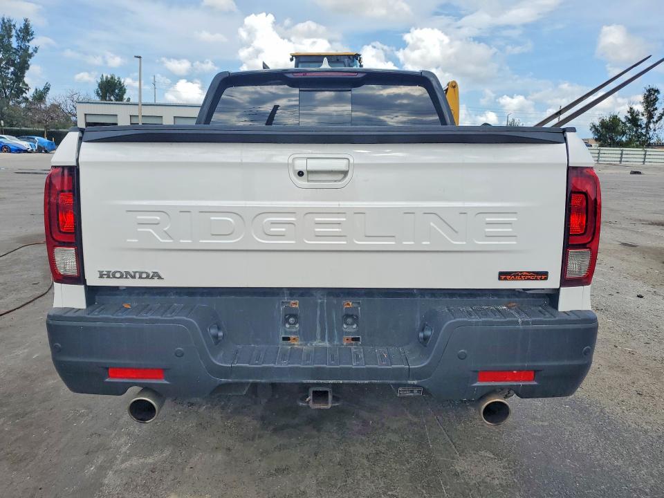 2024 Honda Ridgeline VIN 5FPYK3F69RB030937 COPART salvage auction — FRONT END, Fl - Cert Of Title Slvg Rebuildable, sold $10,600 on 2026-07-29 (photo 6)