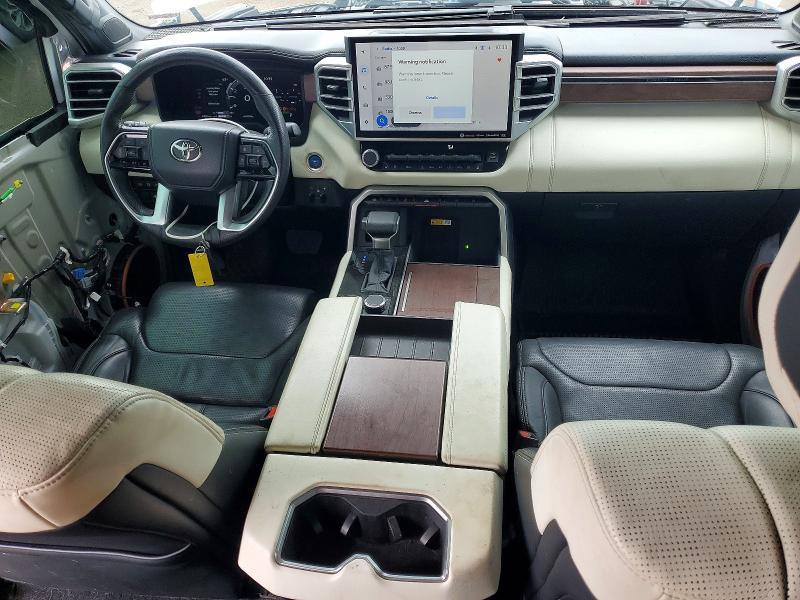 2023 Toyota Tundra VIN 5TFVC5DB6PX014539 COPART salvage auction — MECHANICAL, Oh - Cert Of Title-Salvage, sold $23,600 on 2026-07-06 (photo 8)