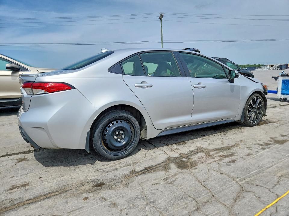2020 Toyota Corolla VIN JTDS4RCE9LJ009092 COPART salvage auction — FRONT END, TN - SALVAGE CERTIFICATE, sold $6,100 on 2026-07-27 (photo 3)