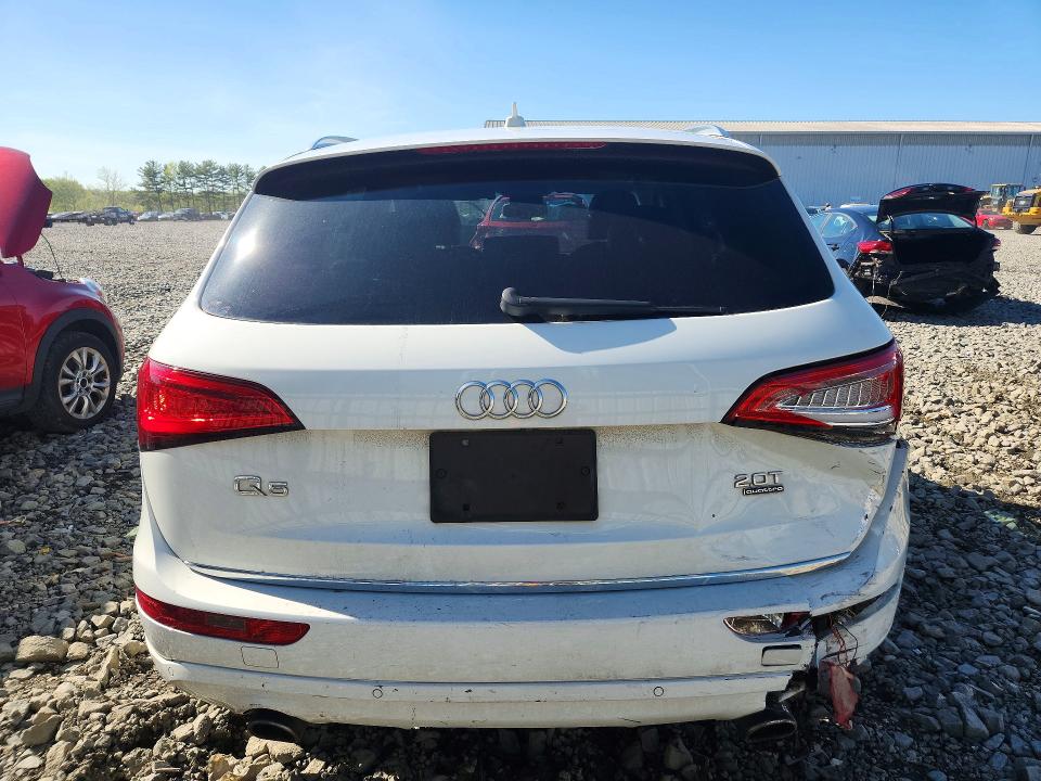 2015 Audi Q5 VIN WA1LFAFPXFA109200 COPART salvage auction — FRONT END, Salvage Title, sold $1,225 on 2026-07-25 (photo 6)