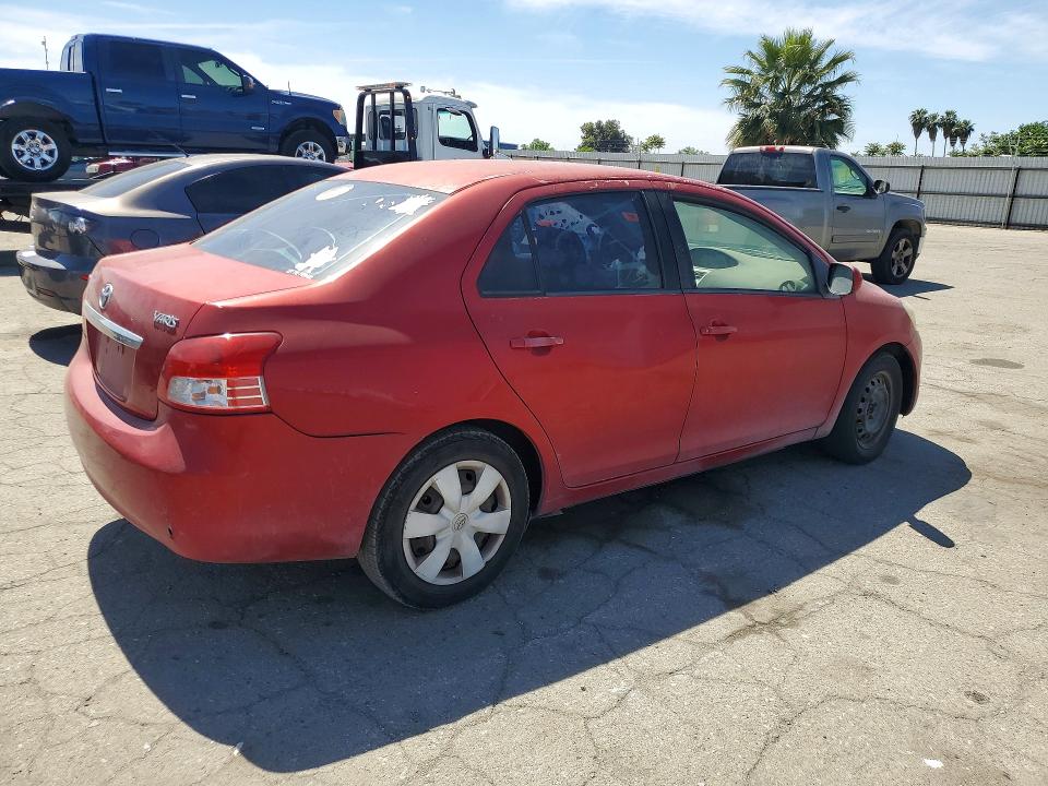 2008 Toyota Yaris VIN JTDBT923681211947 COPART salvage auction — FRONT END, Ca - App For Dup Clean Or Ac, sold $600 on 2026-07-31 (photo 3)