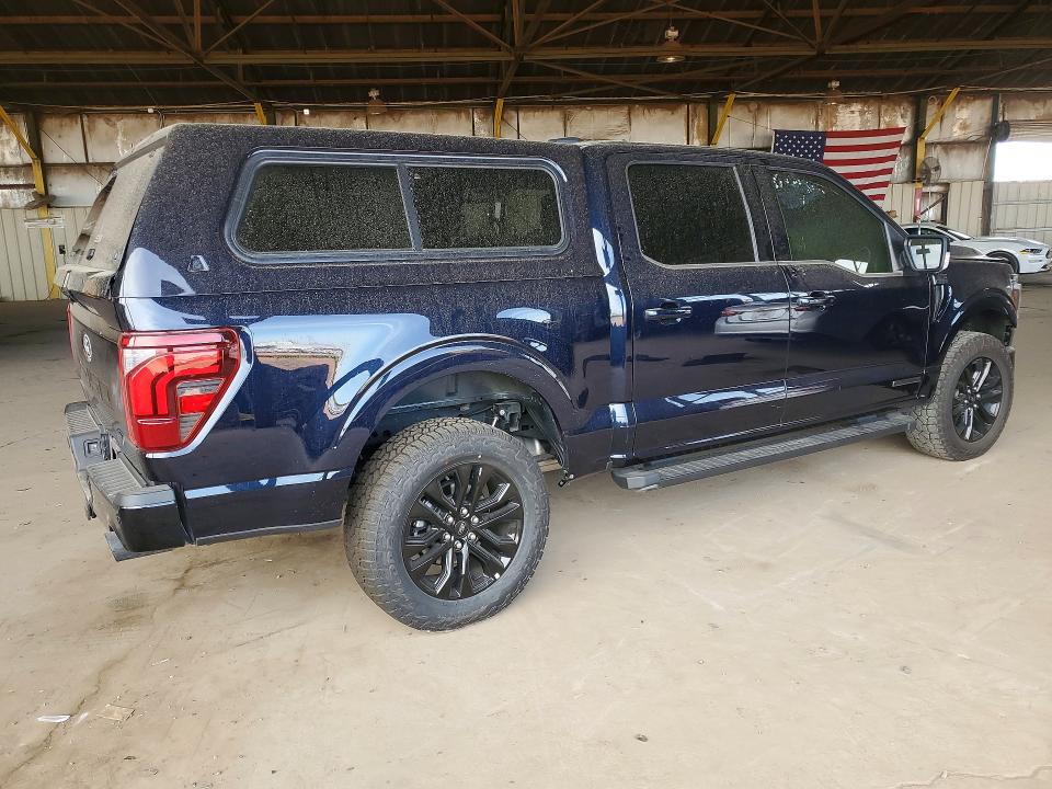 2025 Ford F-150 lightning VIN 1FTFW5LD0SFB04234 COPART salvage auction — INTERIOR BURN, Az - Cert Of Title - Salvage, sold $23,000 on 2026-07-27 (photo 3)