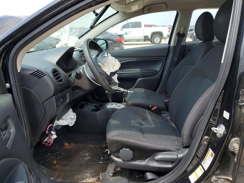 2020 Mitsubishi Mirage VIN ML32F3FJ5LHF11742 COPART salvage auction — FRONT END, Tx - Salvage Vehicle Title, sold $1,900 on 2026-07-21 (photo 7)