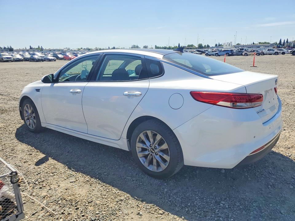2016 Kia Optima VIN 5XXGU4L36GG092272 COPART salvage auction — MECHANICAL, Ca - Salvage Certificate (P), sold $1,250 on 2026-07-28 (photo 2)