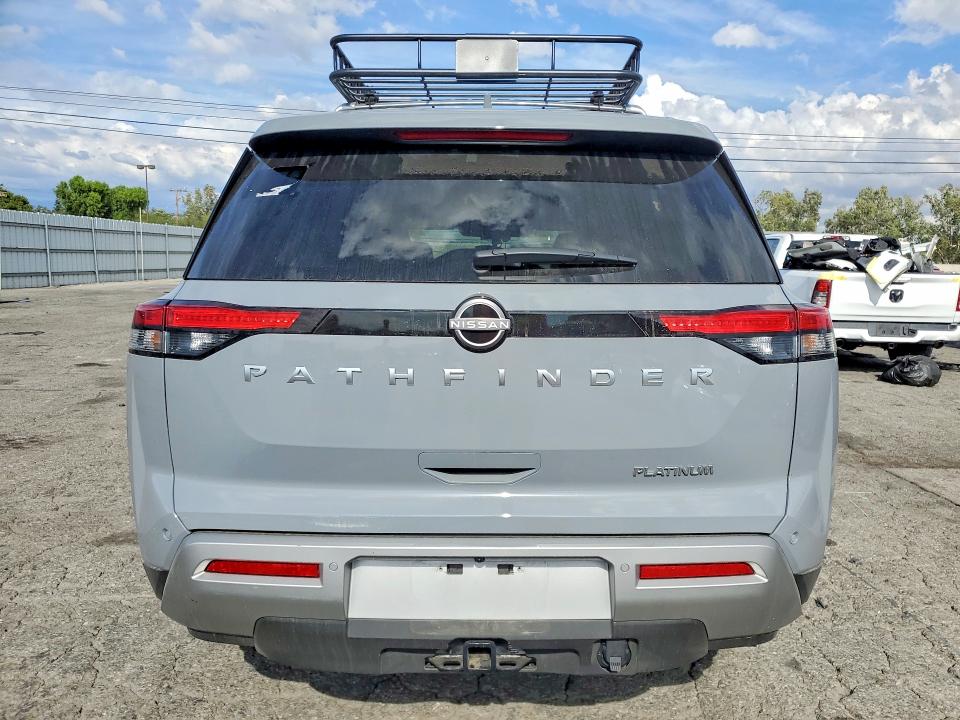 2025 Nissan Pathfinder VIN 5N1DR3DG4SC264707 COPART salvage auction — FRONT END, CA - DIS/DLR/EXP ONLY CLEAN TITLE, sold $10,300 on 2026-07-27 (photo 6)
