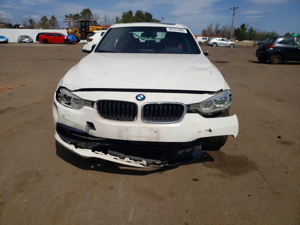 2018 BMW 3er VIN WBA8D9C56JEB35832 COPART salvage auction — FRONT END, Salvage Title, sold $1,650 on 2026-07-31 (photo 5)