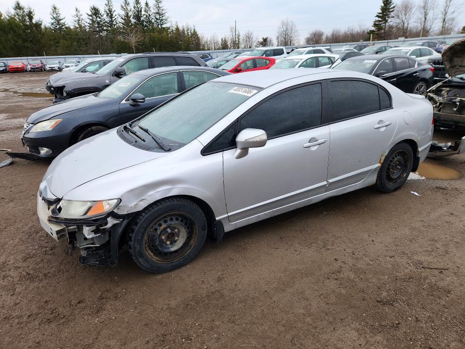 2009 Honda Civic hybrid VIN JHMFA36289S801194 COPART salvage auction — FRONT END, ON - PERMIT NO BRAND - UNFIT, sold $325 on 2026-07-16 (photo 1)