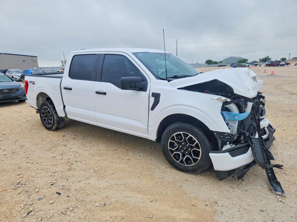 2023 Ford F-150 VIN 1FTEW1CPXPKD53864 COPART salvage auction — FRONT END, Tx - Salvage Vehicle Title, sold $7,800 on 2026-07-30 (photo 4)