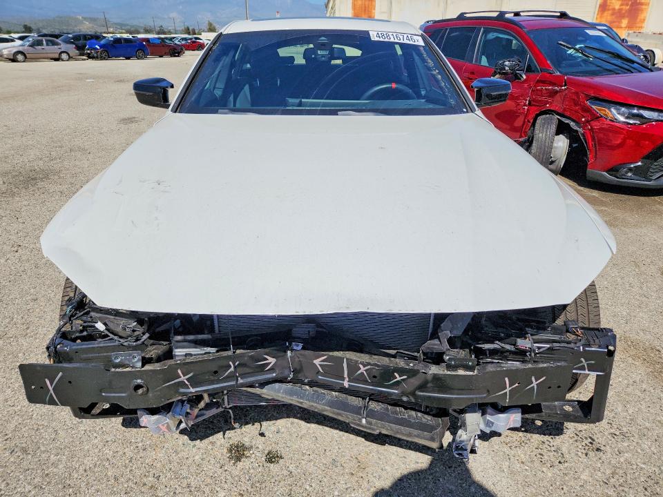 2025 BMW I4 VIN WBY33HD07SFU48327 COPART salvage auction — FRONT END, Ca - Salvage Certificate, sold $21,600 on 2026-07-31 (photo 5)