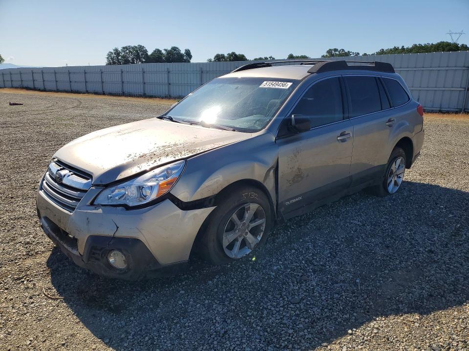 2014 Subaru Outback VIN 4S4BRBAC3E3299763 COPART salvage auction — UNDERCARRIAGE, Ca - Salvage Certificate, sold $350 on 2026-07-10 (photo 1)