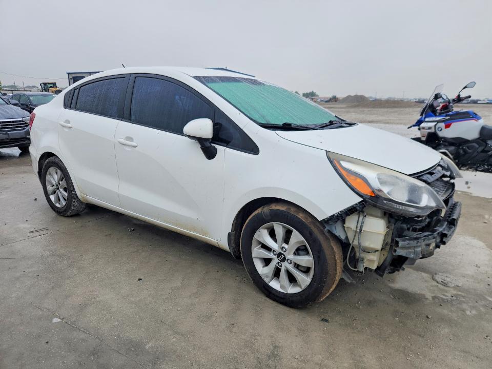 2017 Kia Rio VIN KNADM4A31H6063121 COPART salvage auction — FRONT END, Tx - Salvage Vehicle Title, sold $1,050 on 2026-07-14 (photo 4)