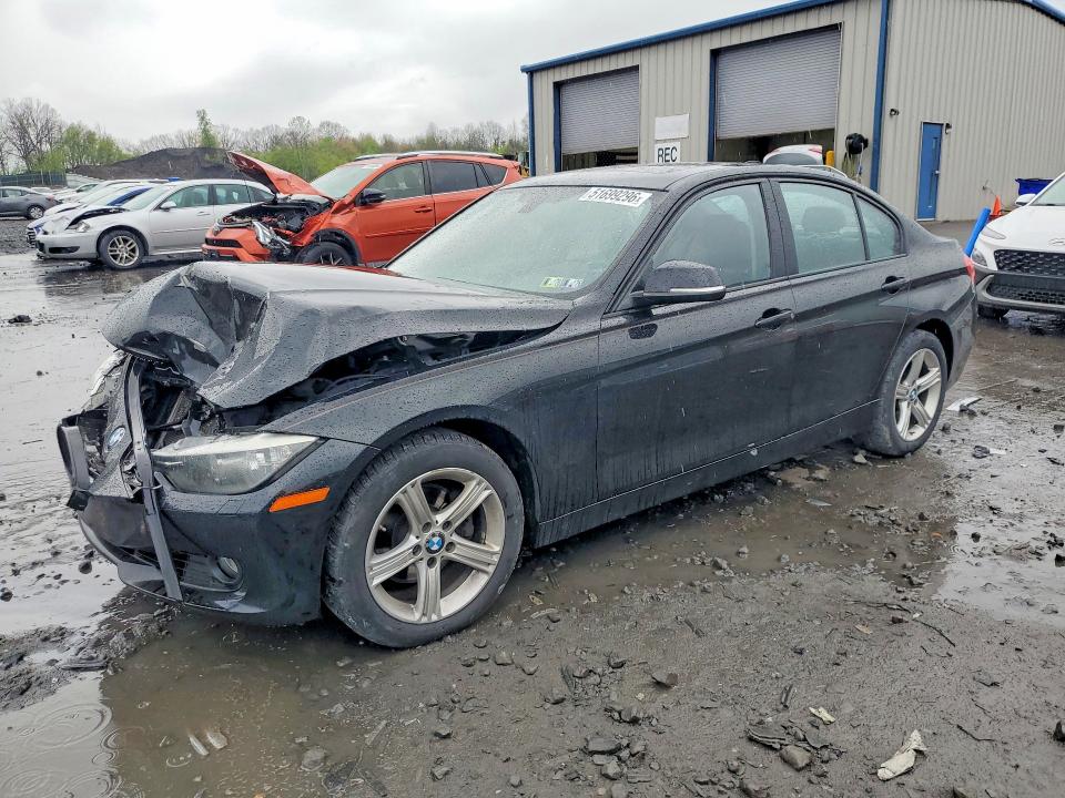2015 BMW 3er VIN WBA3B5C55FF961966 COPART salvage auction — FRONT END, Salvage Title, sold $1,100 on 2026-07-15 (photo 1)