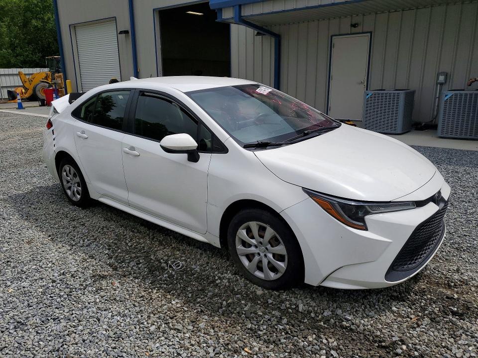 2020 Toyota Corolla VIN JTDEPRAE5LJ098893 COPART salvage auction — REAR END, Nc - Salvage Certificate Of Title, sold $2,900 on 2026-07-02 (photo 4)