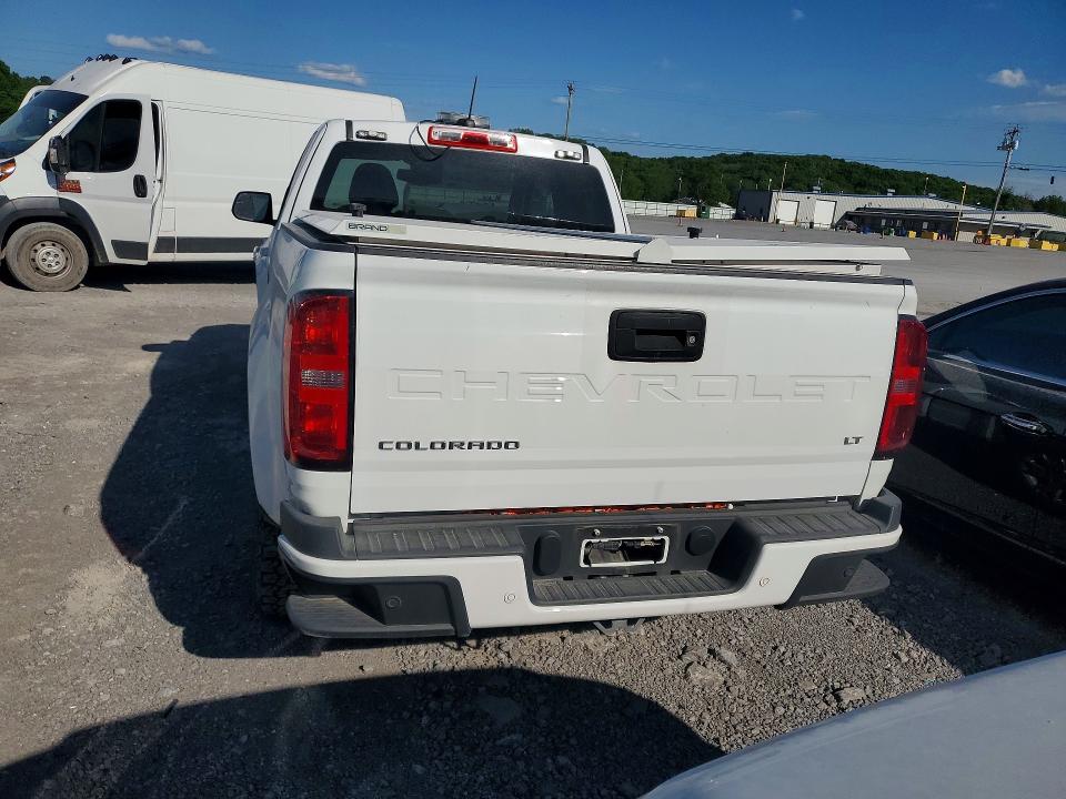 2022 Chevrolet Colorado VIN 1GCHSCEA7N1192521 COPART salvage auction — FRONT END, Tx - Salvage Vehicle Title, sold $3,550 on 2026-07-02 (photo 6)